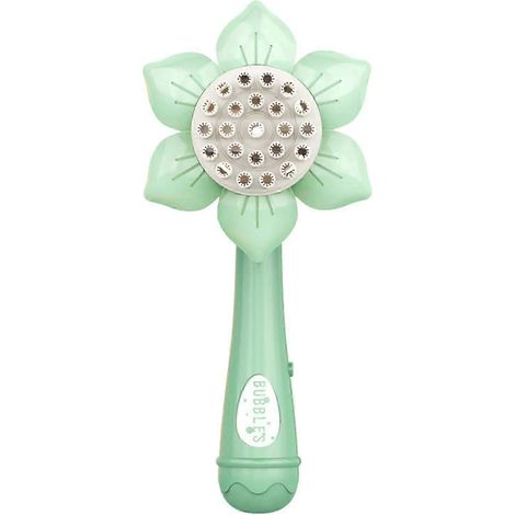 Baguette à bulles électrique tournesol à 23 trous, jouet automatique portable pour enfants, cadeau d'anniversaire pour garçons et filles (1/5)