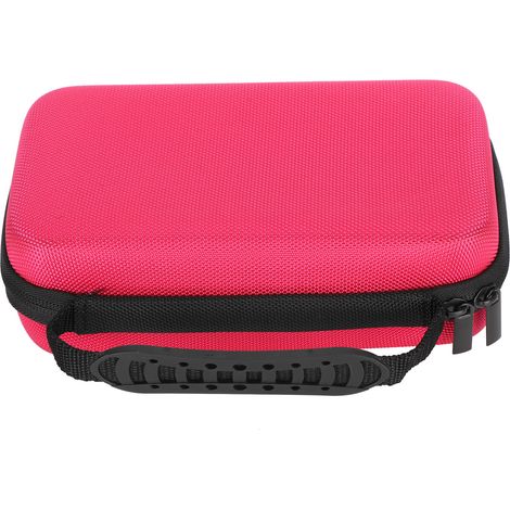 Stationery Bag MultiFunction Portable MultiPurpose LargeCapacity Pens Storage Case(Rose Red ) (1/5)