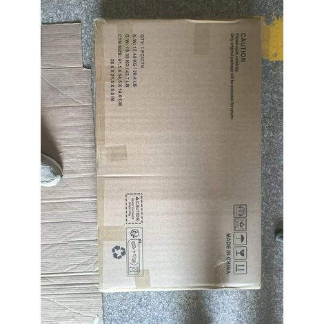 Zapatero independiente de 60 cm en color nogal con 2 compartimentos abatibles OKWISH (1/5)