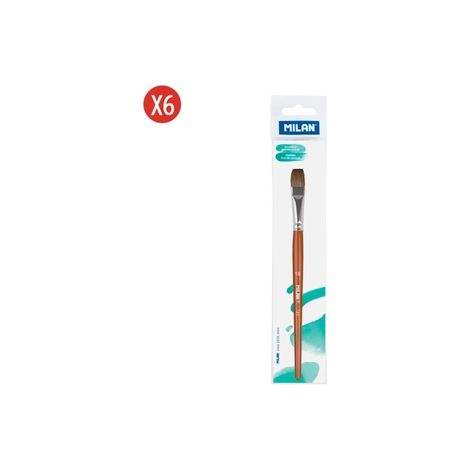 PINCEL MILAN MANGO CORTO SERIE 121 Nº18 0412118