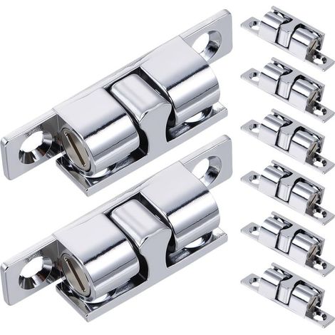 Lot de 8 Loquets à Rouleau en inox 50 MM Verrou (1/5)