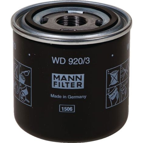 Filtre hydraulique MANN-FILTER WD9203