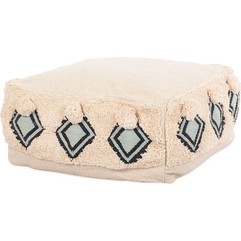 Asiento Puff - Estilo Boho Bali - Adelaida