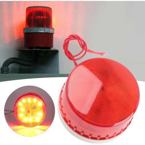 LTE-5061 Mini-LED-Warnleuchte mit Blitzfunktion, feststehender Spiralblitz, AC220V (1/5)