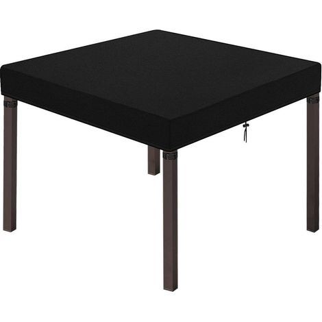 Dokon Tischplatte Abdeckung 90x90x10cm Gartenmöbel Winterfest UV Beständig (1/5)