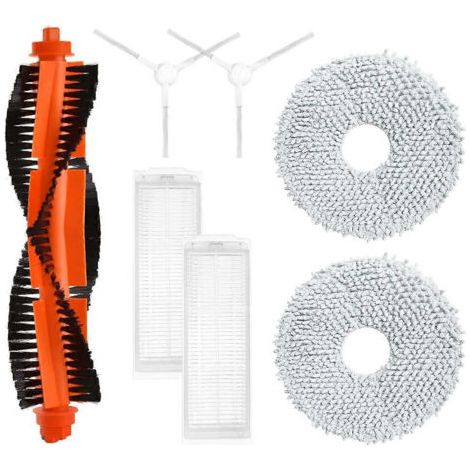 LAN Accessoire de rechange pour robot autonettoyant Xiaomi Mijia 2 C101 : brosse principale, filtre HEPA et lingettes de nettoyage. (1/5)
