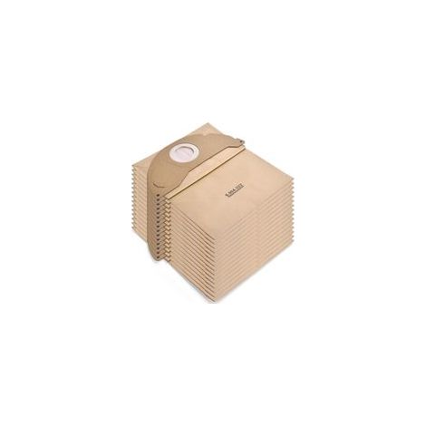 15 Sacs Aspirateur pour Karcher WD2 MV2 6.904-322.0 WD 2.200 WD2250 A2004 A2054 A2099 Sacs Filtre Papier de Rechange pour Aspirateur Wet & Dry, Sac pour Karcher WD2 Premium Accessoires H312 (1/5)