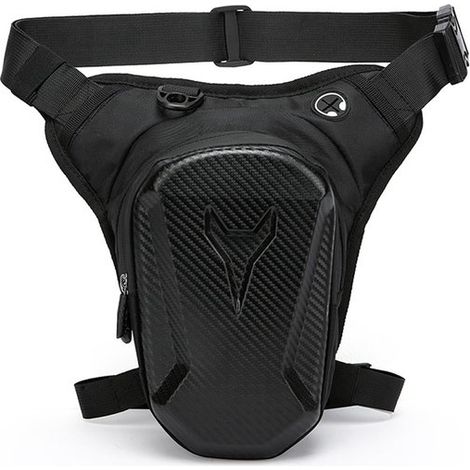 Dailygoods，Borsa da gamba per moto，borsa sportiva regolabile，borsa da cintura multifunzionale per escursionismo (1/5)