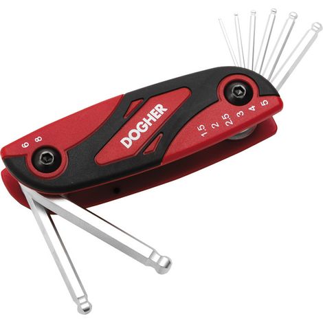 Dogher 603-018 JUEGO LLAVES MACHO HEX RED.NAVAJ8PZ1,5-8