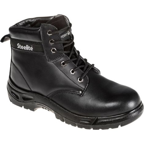 Bota Steelite S3 plantilla de acero anti perforación FW03 37 Negro