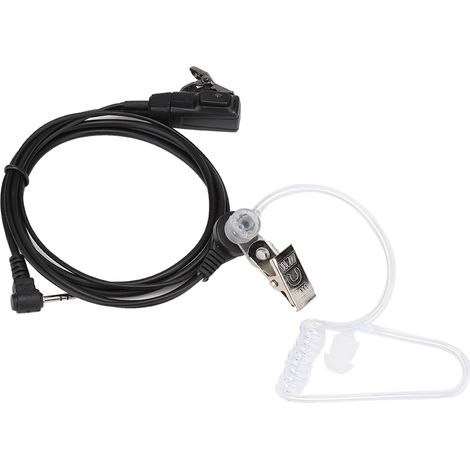 Écouteur-micro portable avec micro PTT et prise jack 2,5 mm (1 broche) pour talkies-walkies Motorola (modèles 1 broche). (1/5)