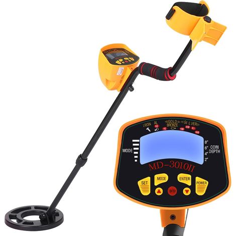 Metal Detector With Backlit LCD, Waterproof Coil (1/5)