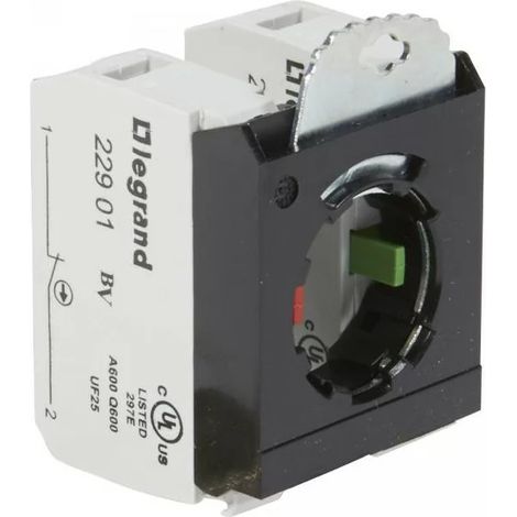 Legrand 022976 - Osmoz compo - block sub-assembly - non-luminous head - screw - NO+NC - 3 positions