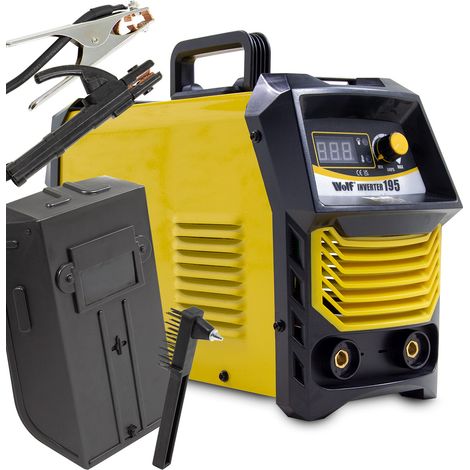 160A 230V Inverter Welder 20-160amp Wolf 195 MMA Welding Machine (1/5)