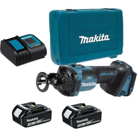 Makita DCO181RFJ Affleureuse plaque de plâtre 18V Li-Ion LXT + 2 x 3.0Ah Batterie + chargeur en coffret