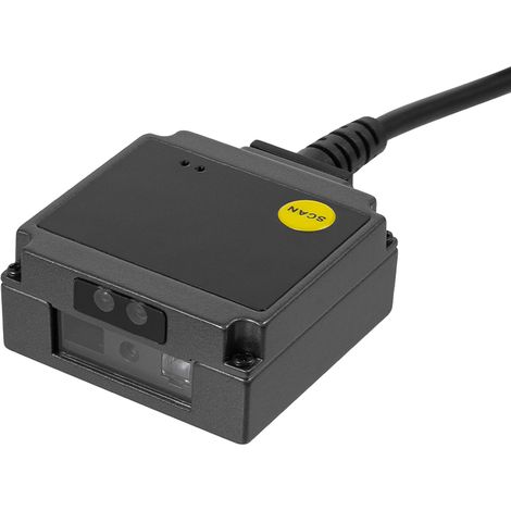 Lector de códigos QR industrial, carcasa metálica HDWR HD203 (1/5)