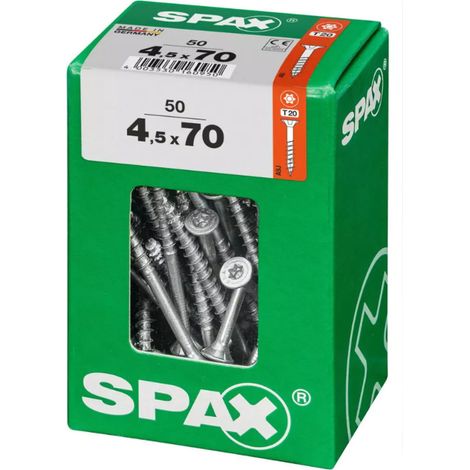 Spax 4,5x70 Universal Senkkopf T-STAR plus TGW WIROX A9J 4,5x70 L