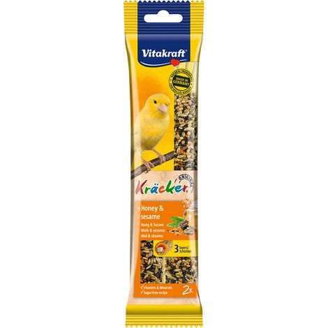 Alimento per Uccelli per Canarini Vitakraft Kracker Miele