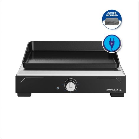 PLANCHA A POSER ELECTRIC 1 XD - 45x30 cm - Plaque fonte émaillée avec housse de protection