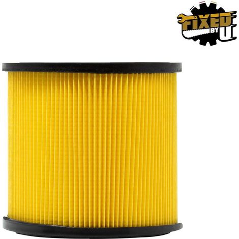 FixedByU Lamellenfilter, Ersatzfilter, passend für LIDL PARKSIDE Nass-Trockensauger PNTS 1500 A1 B1 B2