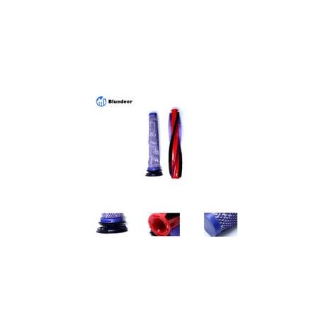 Brosse principale + filtre pour DYSON V6 Animal/Fluffy DC58 DC59 DC61 DC62 Pièces de rechange Accessoires, 185mm Bluedeer