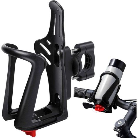Porte-Bouteille Vélo - 1 pièce, Porte-Bouteille Vélo 45-78mm - 360° Rotatif (1/5)