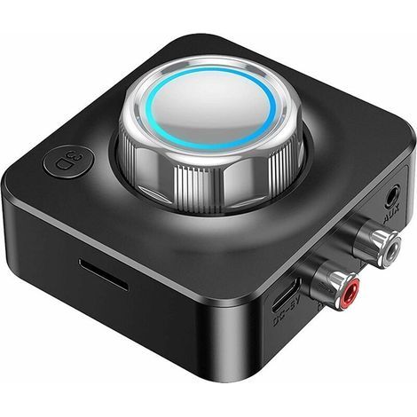 Adaptateur Bluetooth 5.0 aptX-LL avec Faible Latence, Entrées 3.5mm et RCA pour Système Audio (1/4)