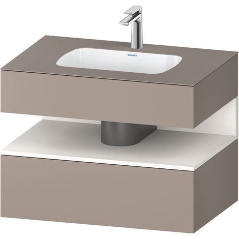 Duravit Collection One lavabo à encastrer avec meuble sous-vasque (1/2)