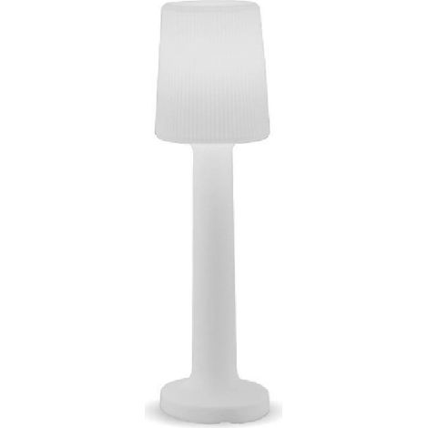 Stehlampe außen kabellos 110 cm Akku Fernbedienung Farbwechsel RGBW Dimmer IP65 robust Außenleuchte Stehleuchte (1/3)