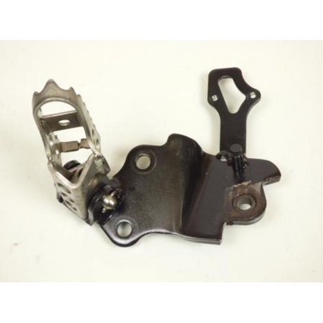 [PRODUIT D'OCCASION] Platine de repose pied pilote gauche origine pour moto Yamaha 125 (1/2)