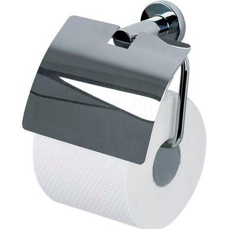 Distributeur de papier toilette avec couvercle ATLANTIC (Chromé) (1/5)