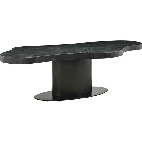 Table à Manger Élégante en Bois Foncé - Bois foncé élégant (1/4)