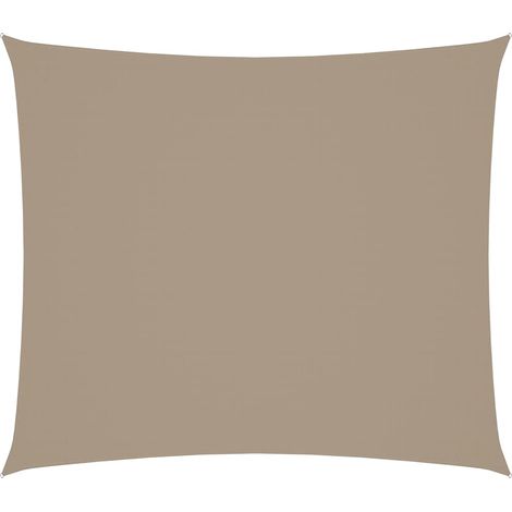 Vela Parasole Telo Ombra Parasole a Vela Oxford Rettangolare 2x2,5 m Talpa (1/5)
