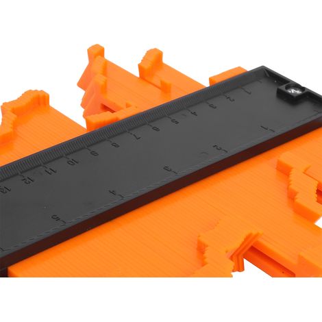 Profileur multifonctionnel, gabarit de contour, règle à arc, règle à profil élargie entièrement automatique pour la prise de formes et d'angles. (1/5)