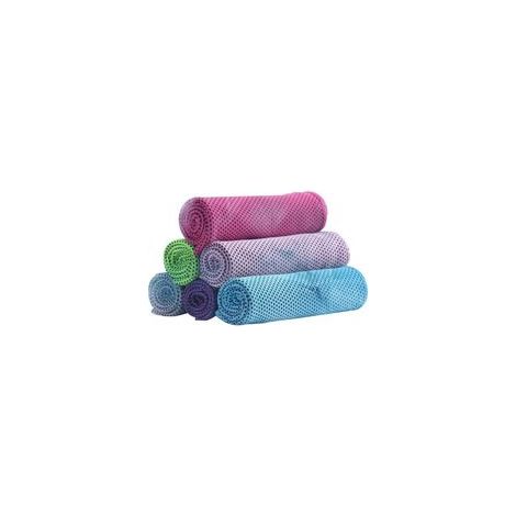Erfrischende Mikrofaserhandtücher – 6er-Pack, ultra-saugfähig und schnelltrocknend, ideal für Sport, Yoga und Sommer (1/5)