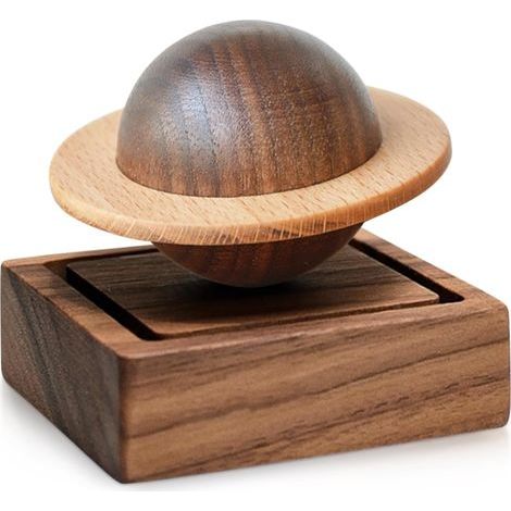 Diffuseur d'huiles essentielles en bois - parfum de noix - idéal pour la maison, le bureau, la voiture, le studio de yoga et le spa - diffuseur passif pour la décoration de table (1/5)