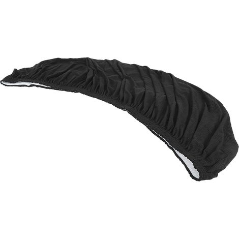 Housse de canapé imperméable en polyester, lavable et respirante, pour protéger vos meubles (noir, 3 places). (1/5)