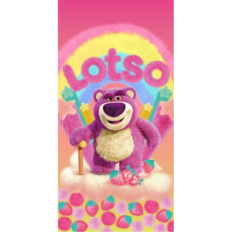 Toalla Lotso Toy Story Disney Pixar microfibra