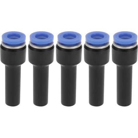 Stück 8 mm auf 6 mm Schaftreduzierstück, 38,9 x 13,2 mm Kunststoff-Sanitärarmatur für verschiedene Gasquellen, verschiedene pneumatische Systeme