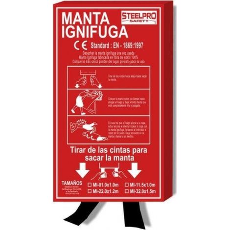 MANTA IGNIFUGA (1,00x1,00m) (2388MSIN/S) - MARCA