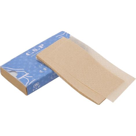 500 pièces/sachet Papier à permanente pour bigoudis de salon, résistant aux hautes températures, blanchiment (1/5)