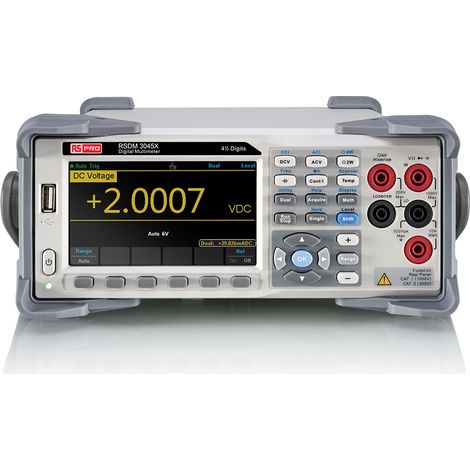 Multimètre RSDM3045X RS PRO de table, 750V c.a. 10A c.a. ( Prix pour 1 )