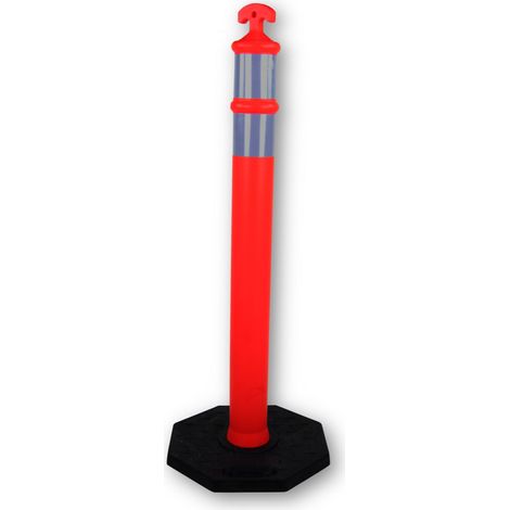 Barrière sécurité RS PRO Orange en Polyéthylène ( Prix pour 1 )