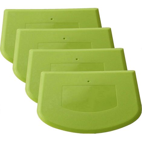 Spatule spéciale flexible en plastique, lot de 4 (1/5)