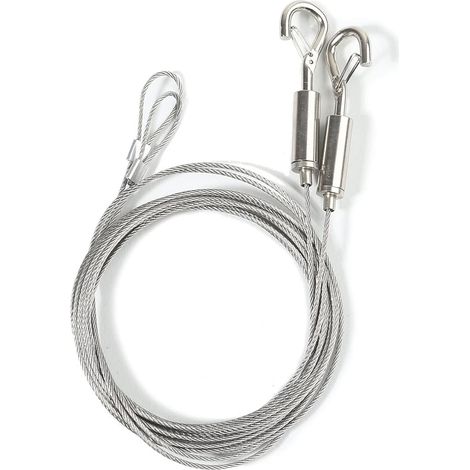 Fil de suspension réglable pour tableaux, 2 m, robuste