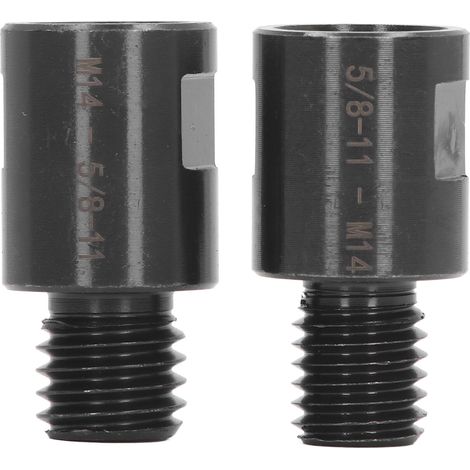 2 adaptateurs de filetage conversion 5/8" vers M14 et M14 vers 5/8" pour tour perceuse (1/5)