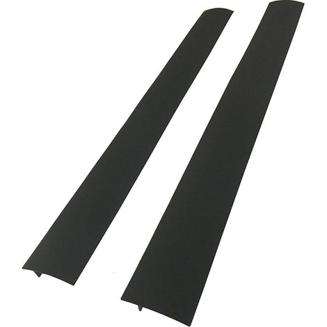 Joint D'Etanchéité - Bande En Silicone T-Forme - Résistant À La Chaleur Jusqu'à 200 °C - Pour Fissures Cuisine Salle De Bain Douche Évier Carrelage Sol - Noir - 1 Pièce