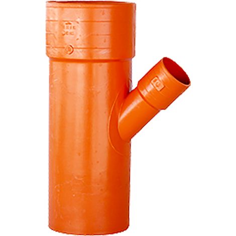 BRAGA RIDOTTA 45 E  ° IN PVC 45 E  °  EE  100 / 40
