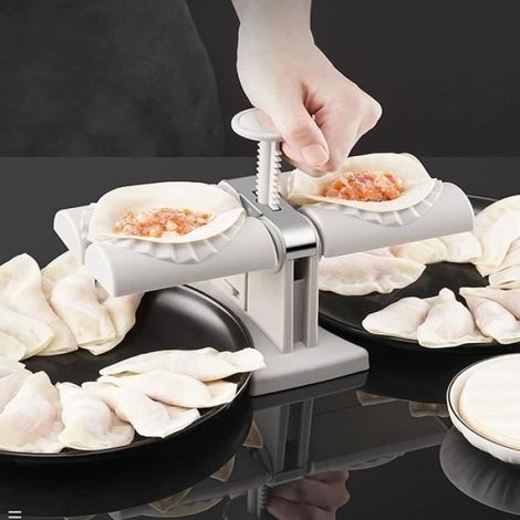 Presse à boulette automatique double tête pour usage domestique - Machine à pâtes, 1 pièce (1/4)