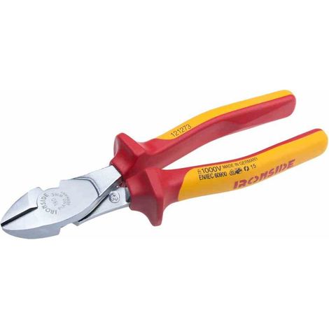 Kraft- Seitenschneider VDE180 mm geprüft bis 1000 V (1/5)